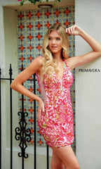 Primavera Short Party Dress 4218