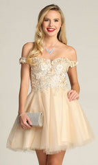 Chicas Short Party Dress c315