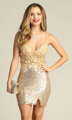 Chicas Short Party Dress c808