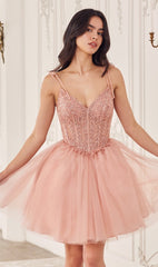 Ladivine Short Party Dress cd0236