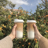 Kawaii Tritan Water Bottle For Juice Milk Tea Coffee Plastic Leak-proof Drinking Bottle Portable Water Cups For Girl BPA Free