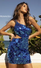 Short Homecoming Dress by Primavera 3529