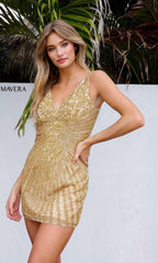 Primavera Short Party Dress 4269