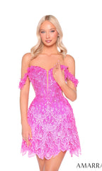 Amarra Short Party Dress 88926