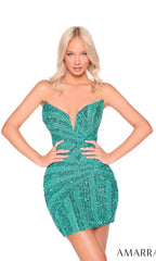 Amarra Short Party Dress 88997