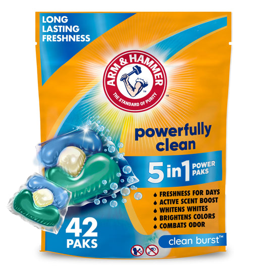 5-in-1 Laundry Detergent Power Paks