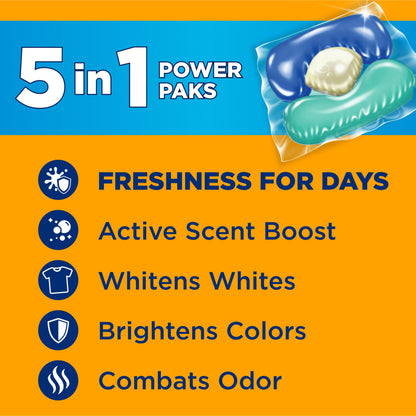 5-in-1 Laundry Detergent Power Paks