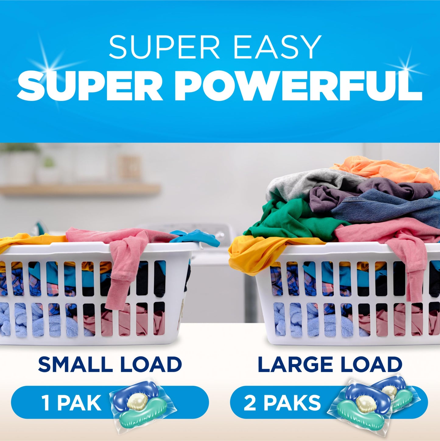5-in-1 Laundry Detergent Power Paks