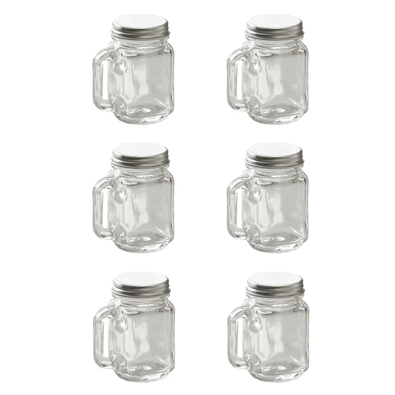 35ML Mini Coffee Concentrate Sub-bottling Sealed Jar Leakproof Coffee Milk Honey Bottle Small Sample Wine Cup Storage Glass