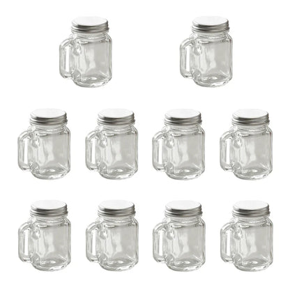 35ML Mini Coffee Concentrate Sub-bottling Sealed Jar Leakproof Coffee Milk Honey Bottle Small Sample Wine Cup Storage Glass