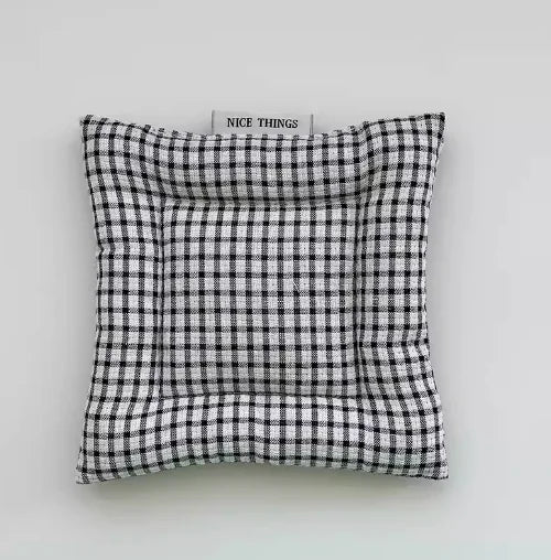 Homemade Korean Style Cotton Checkered Insulation Mat Cup Mat Flower Pot Mat Square Table Mats