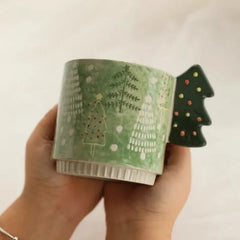 Christmas Hand-painted Gingerbread Man Ceramic Mug  Coffee Mug Mugs Coffee Cups