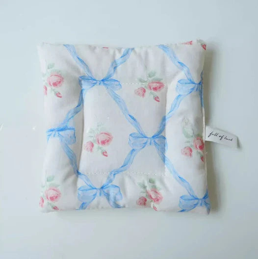 Homemade Korean Style Cotton Checkered Insulation Mat Cup Mat Flower Pot Mat Square Table Mats